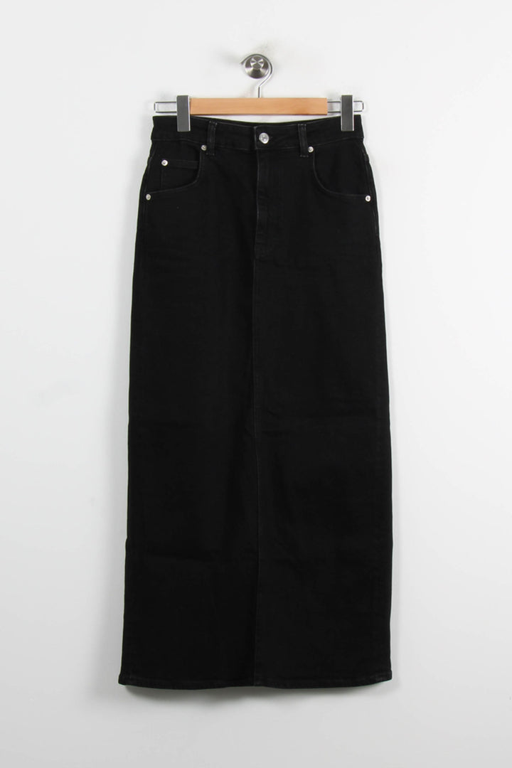 Jupe Longue Noire - Taille M/38 de la marque Maje | PARAD75030 - Vendu par Paradigme - Image 2
