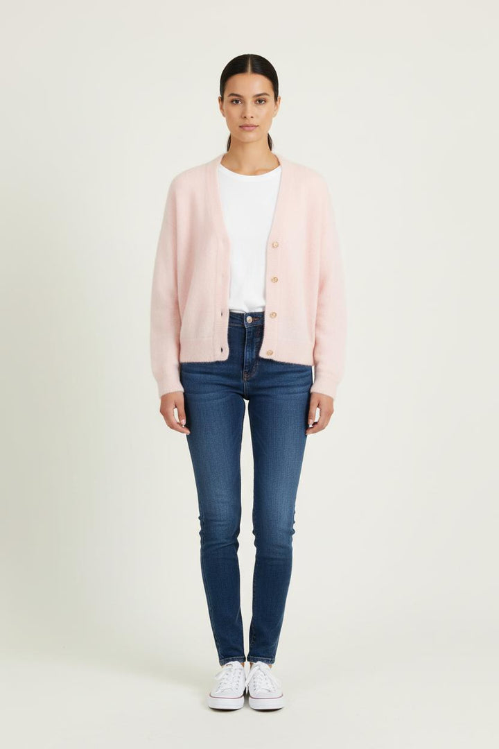 Cardigan Rose - Taille XS/34 de la marque Des petits hauts | PARAD75037 - Vendu par Paradigme - Image 1