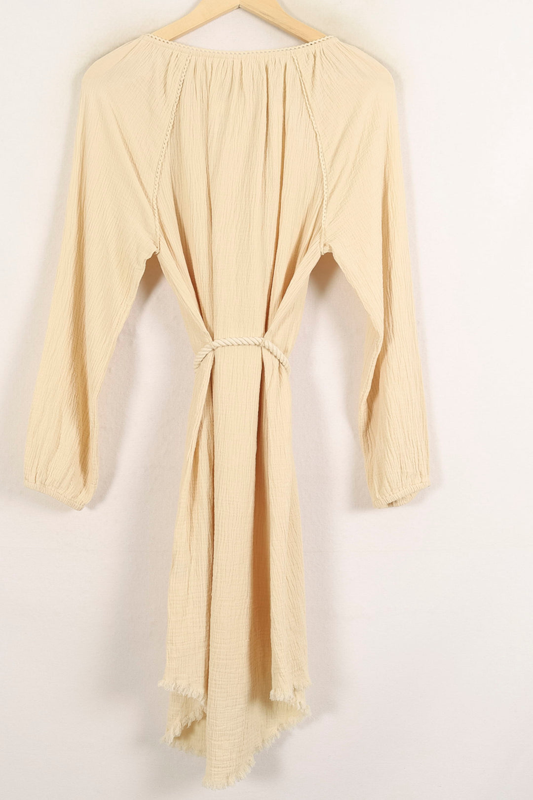 Robe Bohème Beige - Taille L/40 de la marque Louise Misha | PARAD75052 - Vendu par Paradigme - Image 4