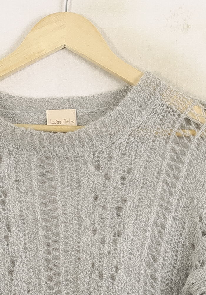 Pull Gris - Taille XS/34 de la marque Bérénice | PARAD75070 - Vendu par Paradigme - Image 3