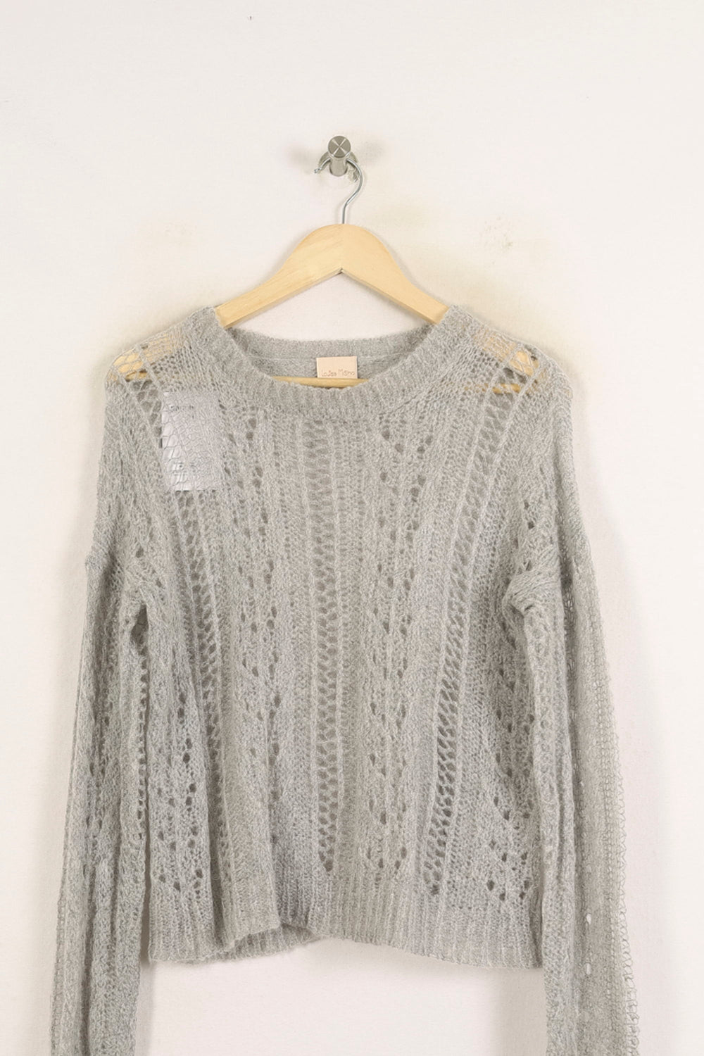 Pull Gris - Taille XS/34 de la marque Bérénice | PARAD75070 - Vendu par Paradigme - Image 2