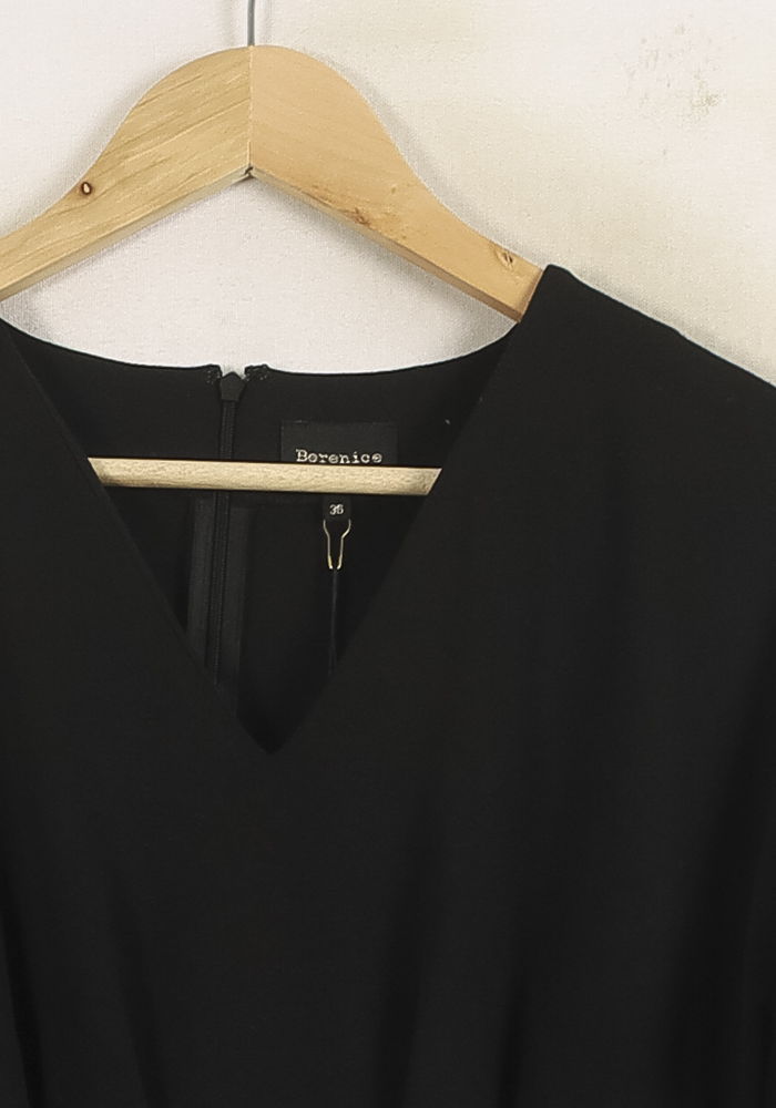 Robe Noire - Taille S/36 de la marque Bérénice | PARAD75074 - Vendu par Paradigme - Image 3