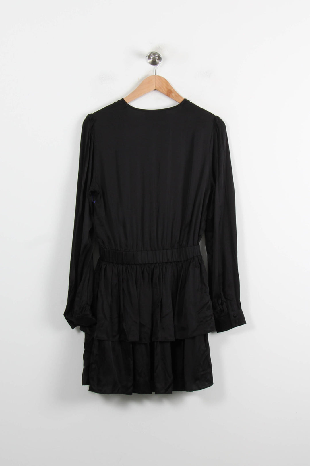 Robe Portefeuille Noire - Taille S/36 de la marque Bérénice | PARAD75075 - Vendu par Paradigme - Image 4