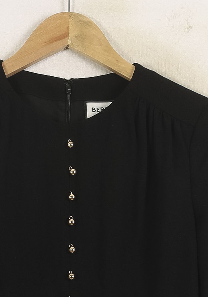 Robe Courte Noire - Taille S/36 de la marque Bérénice | PARAD75079 - Vendu par Paradigme - Image 3