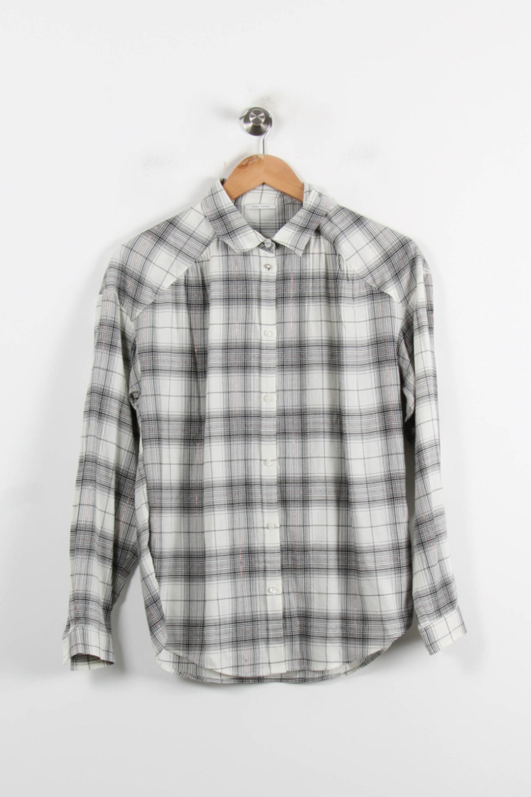 Chemise Blanche et Noire - Taille XS/34 de la marque IKKS | PARAD75082 - Vendu par Paradigme - Image 2