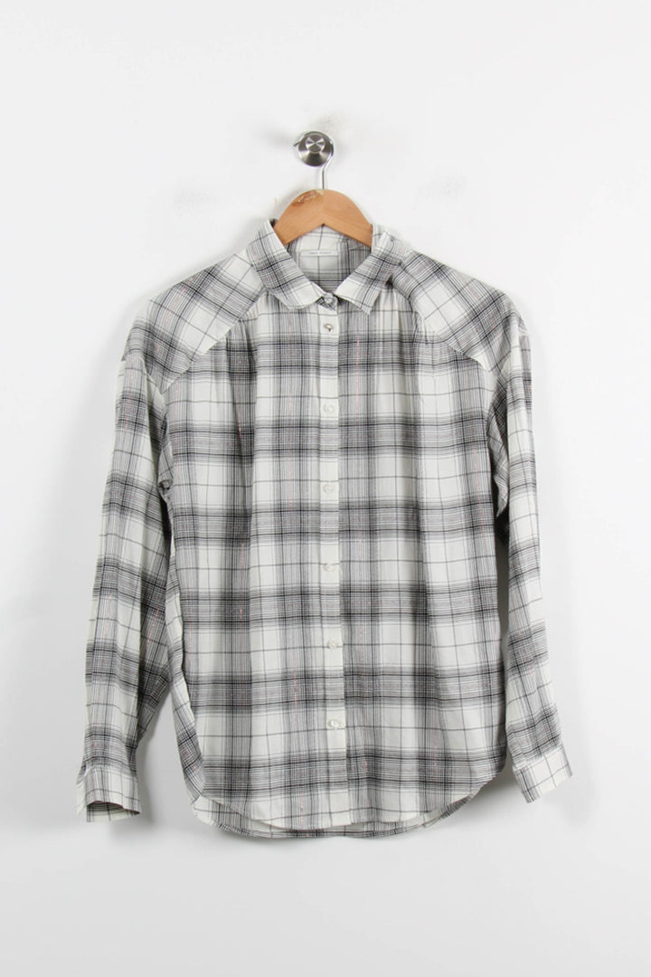 Chemise Blanche et Noire - Taille XS/34 de la marque IKKS | PARAD75082 - Vendu par Paradigme - Image 2