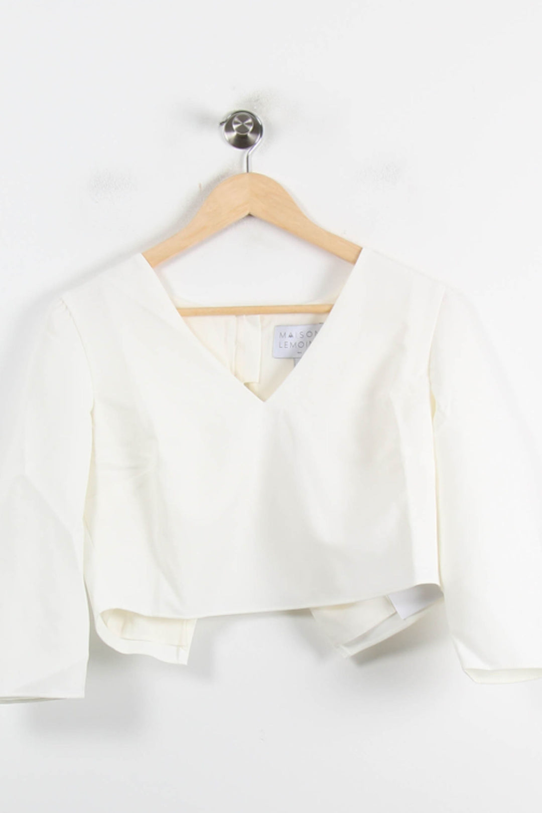Top Blanc - Taille S/36 de la marque Maison Lemoine | PARAD75085 - Vendu par Paradigme - Image 2