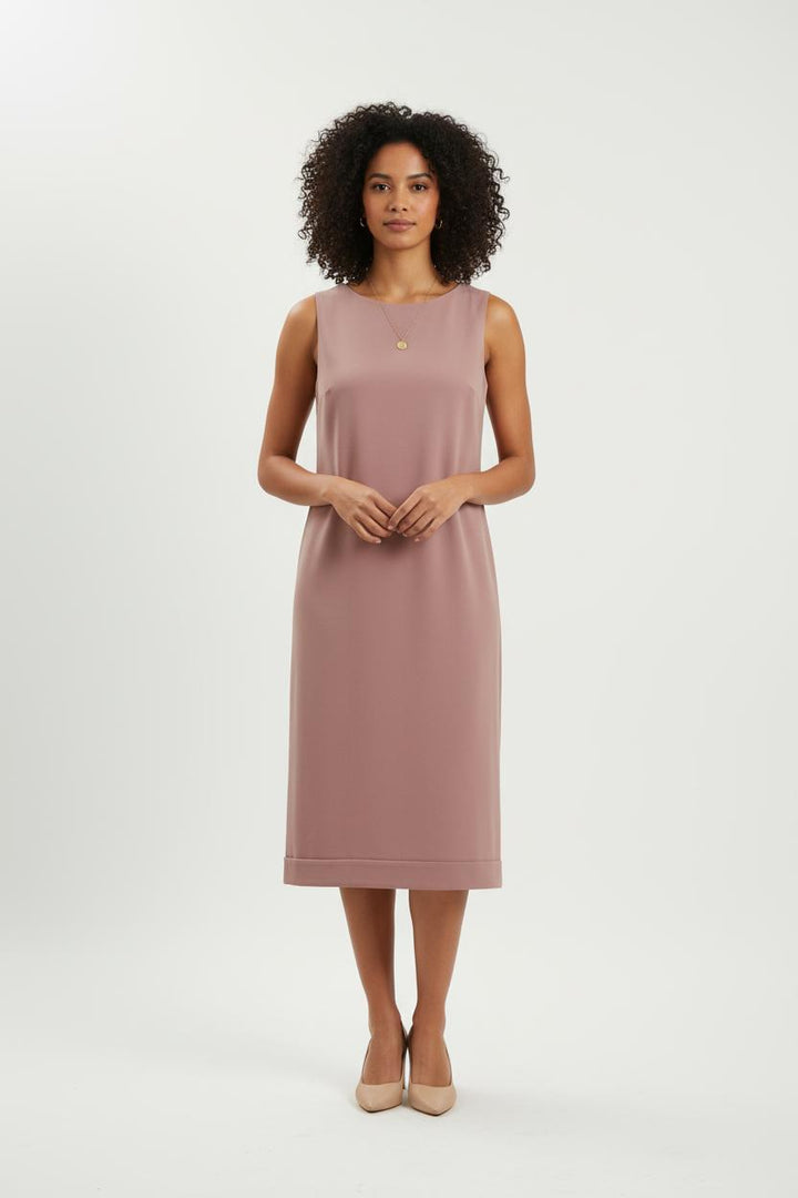 Robe Droite Rose - Taille S/36 de la marque Tara Jarmon | PARAD75087 - Vendu par Paradigme - Image 1