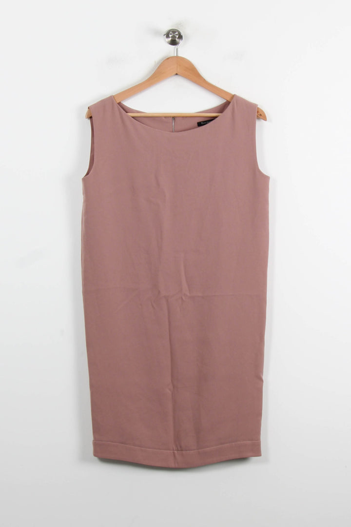 Robe Droite Rose - Taille S/36 de la marque Tara Jarmon | PARAD75087 - Vendu par Paradigme - Image 2
