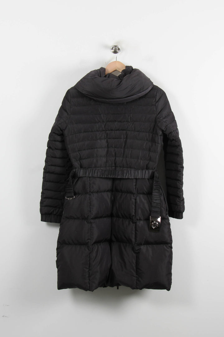 Doudoune Longue Noire - Taille S/36 de la marque Moncler | PARAD75090 - Vendu par Paradigme - Image 4
