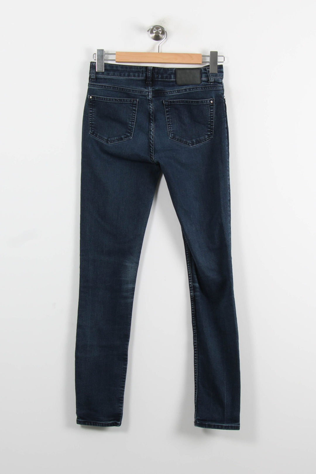 Jean Slim Bleu - Taille M/38 de la marque Claudie Pierlot | PARAD75096 - Vendu par Paradigme - Image 4