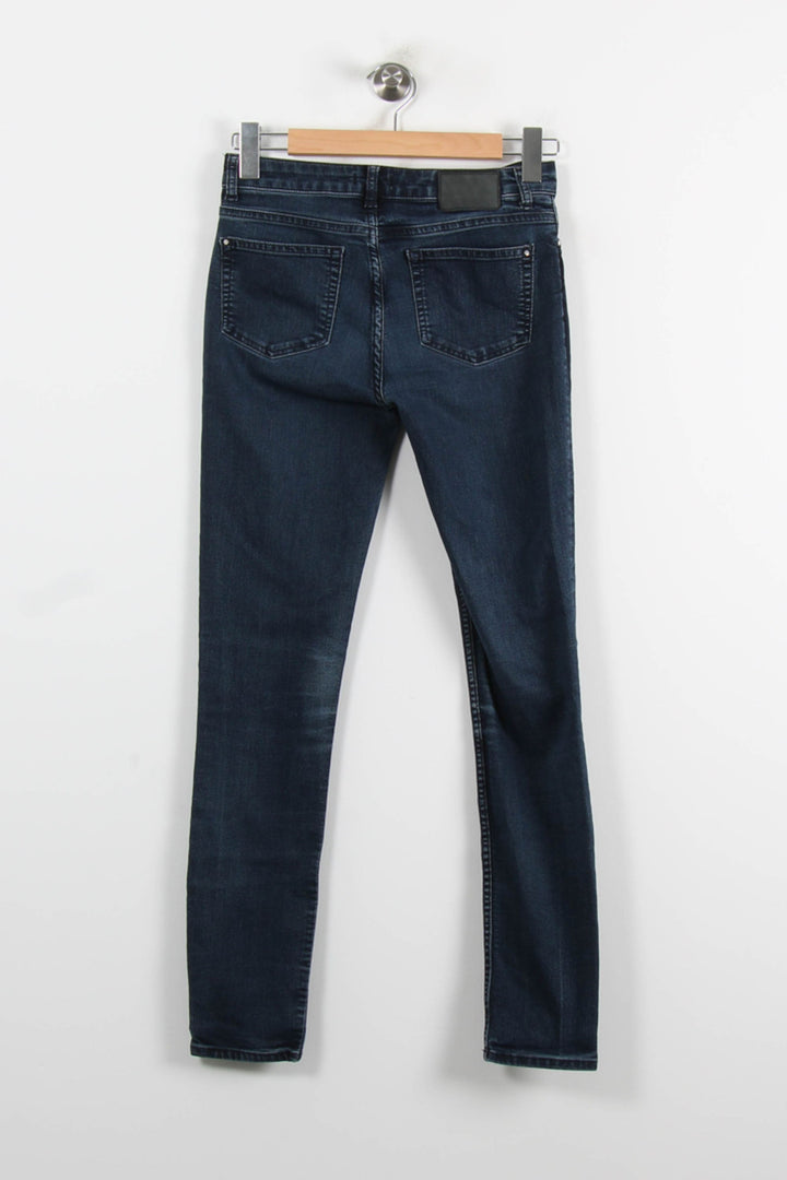 Jean Slim Bleu - Taille M/38 de la marque Claudie Pierlot | PARAD75096 - Vendu par Paradigme - Image 4