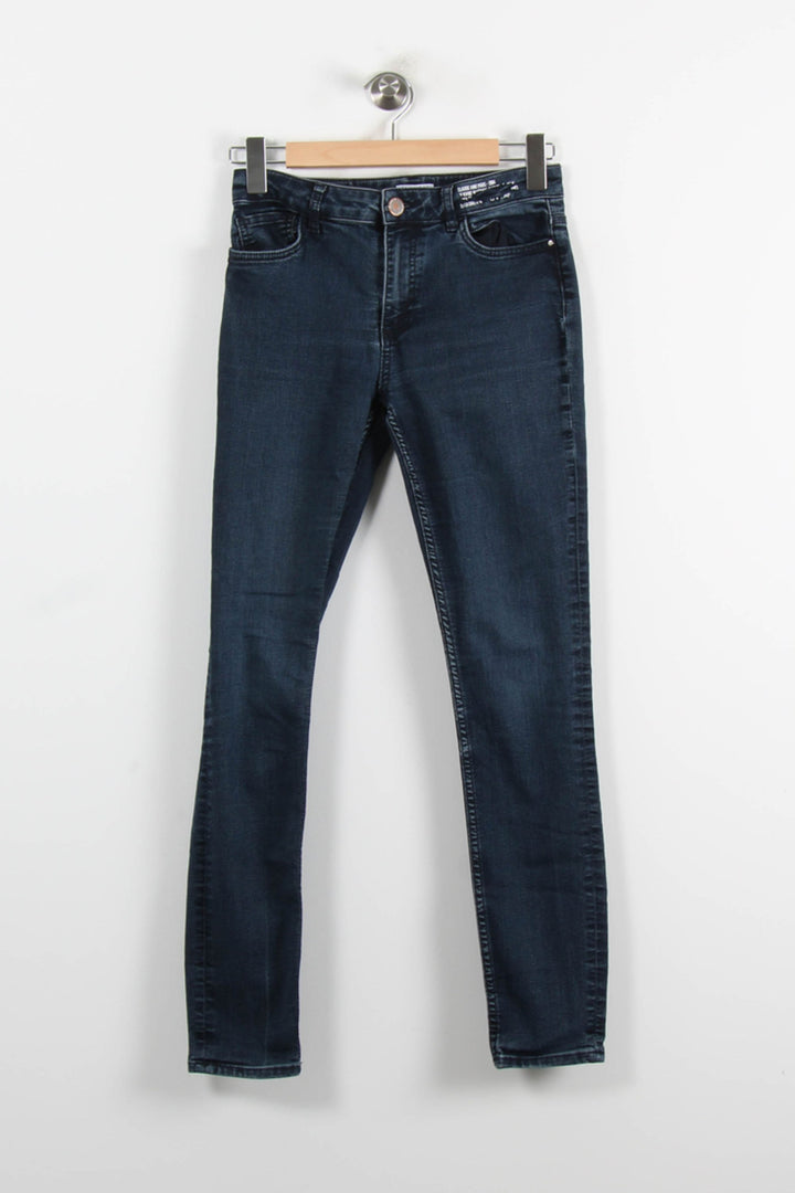 Jean Slim Bleu - Taille M/38 de la marque Claudie Pierlot | PARAD75096 - Vendu par Paradigme - Image 2