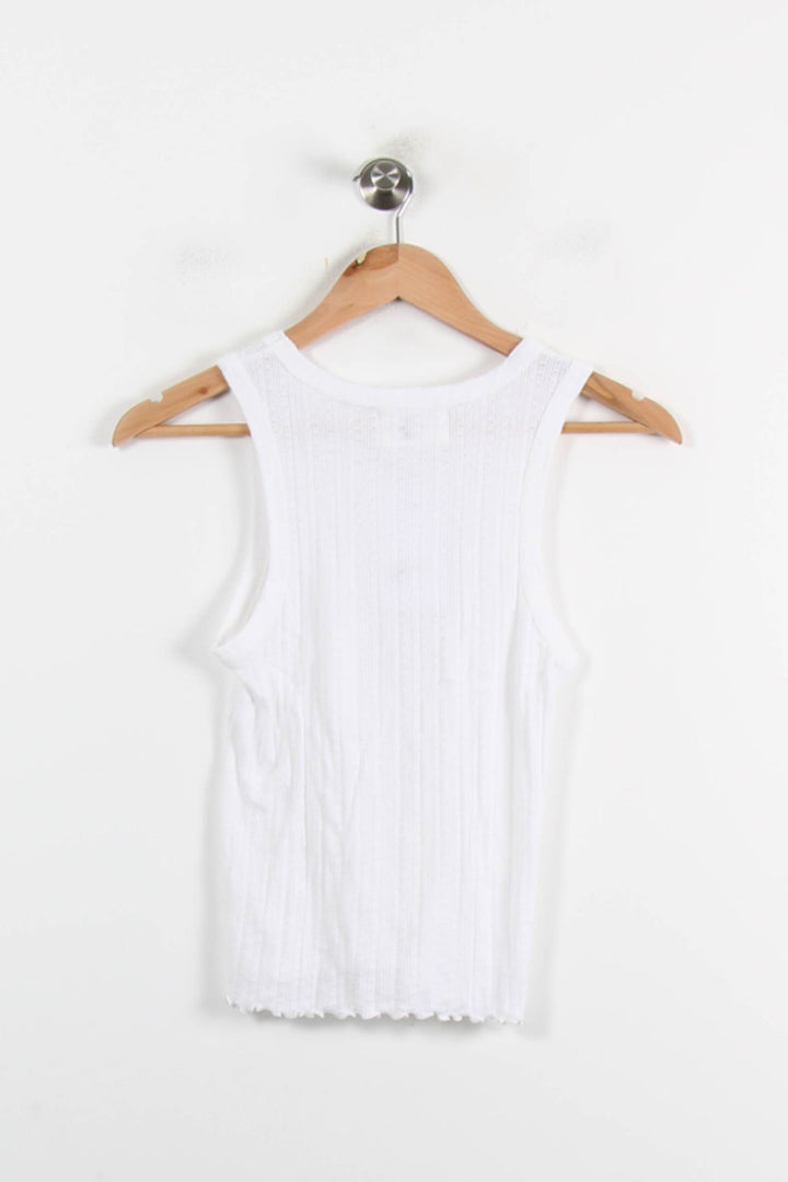 Débardeur Blanc - Taille XS/34 de la marque Des petits hauts | PARAD75099 - Vendu par Paradigme - Image 4