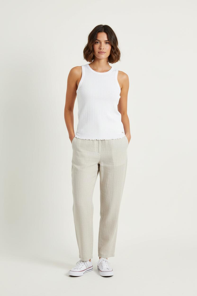 Débardeur Blanc - Taille XS/34 de la marque Des petits hauts | PARAD75099 - Vendu par Paradigme - Image 1