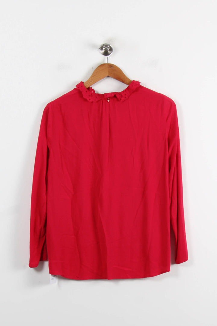 Blouse Rouge - Taille XS/34 de la marque One Step | PARAD75106 - Vendu par Paradigme - Image 4