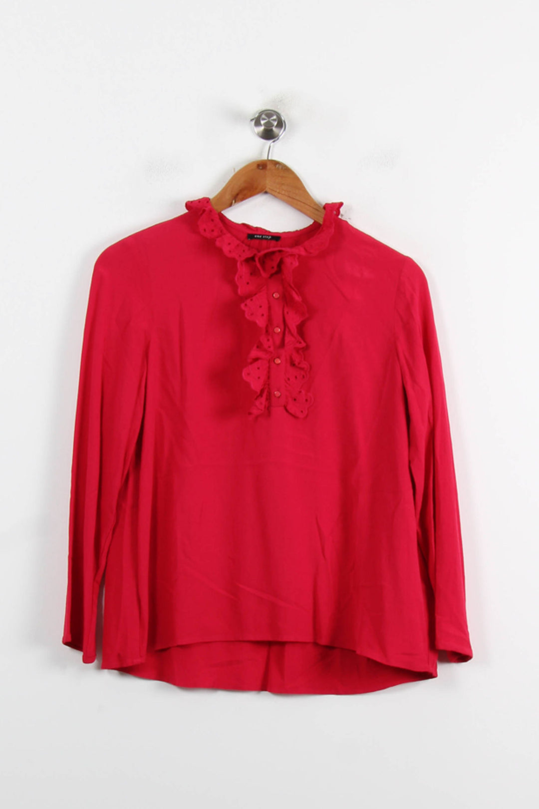 Blouse Rouge - Taille XS/34 de la marque One Step | PARAD75106 - Vendu par Paradigme - Image 2