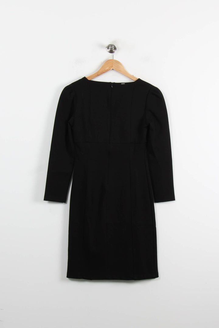Robe Midi Noire - Taille XS/34 de la marque IKKS | PARAD75107 - Vendu par Paradigme - Image 2