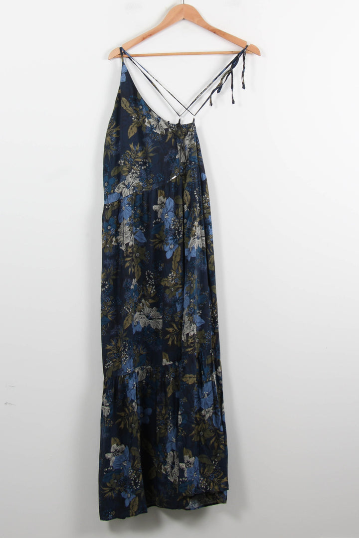 Robe Longue Bleue et Kaki - Taille L/40 de la marque IKKS | PARAD75110 - Vendu par Paradigme - Image 4