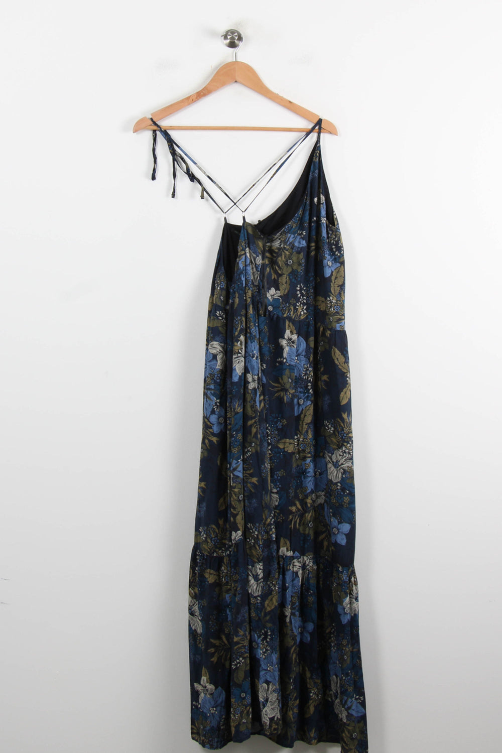 Robe Longue Bleue et Kaki - Taille L/40 de la marque IKKS | PARAD75110 - Vendu par Paradigme - Image 2