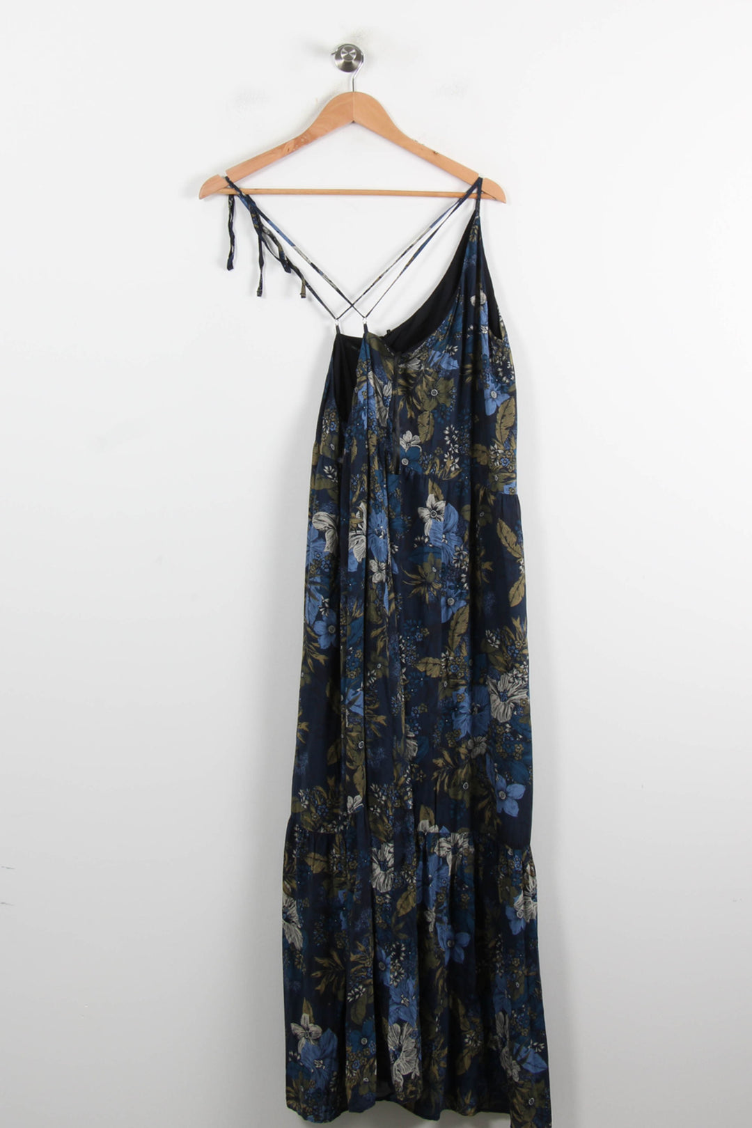 Robe Longue Bleue et Kaki - Taille L/40 de la marque IKKS | PARAD75110 - Vendu par Paradigme - Image 2