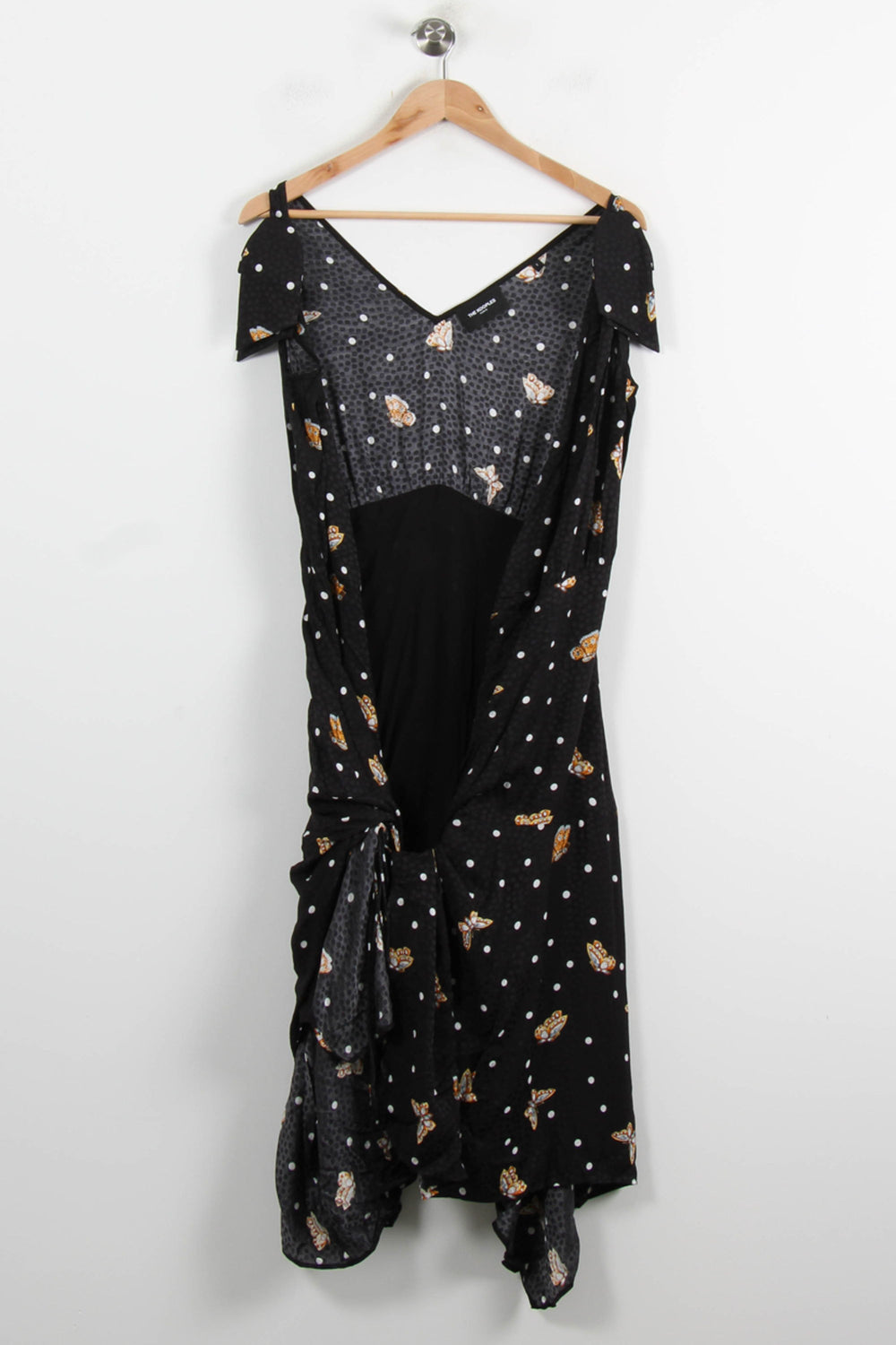 Robe Midi Noire - Taille M/38 de la marque The Kooples | PARAD75122 - Vendu par Paradigme - Image 2