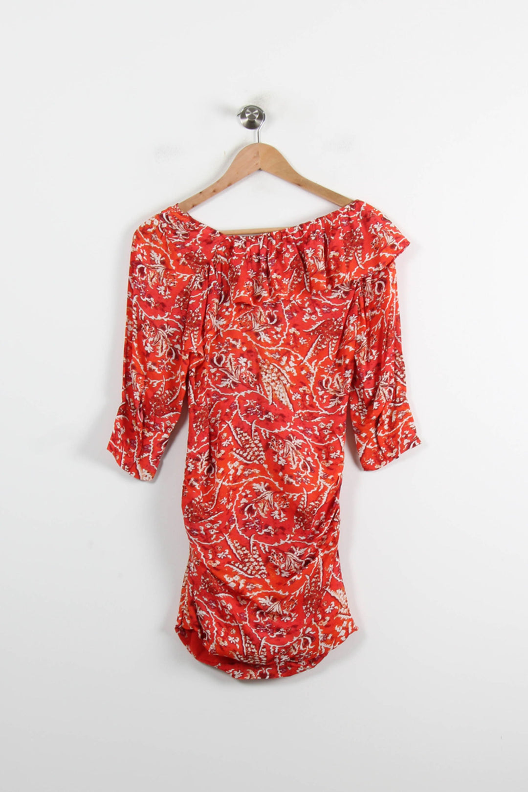 Robe Courte Rouge et Blanche - Taille S/36 de la marque IRO | PARAD75128 - Vendu par Paradigme - Image 4
