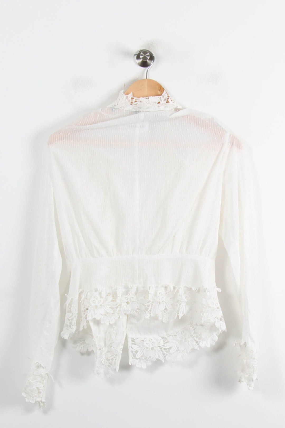 Blouse Blanche - Taille M/38 de la marque The Kooples | PARAD75129 - Vendu par Paradigme - Image 4