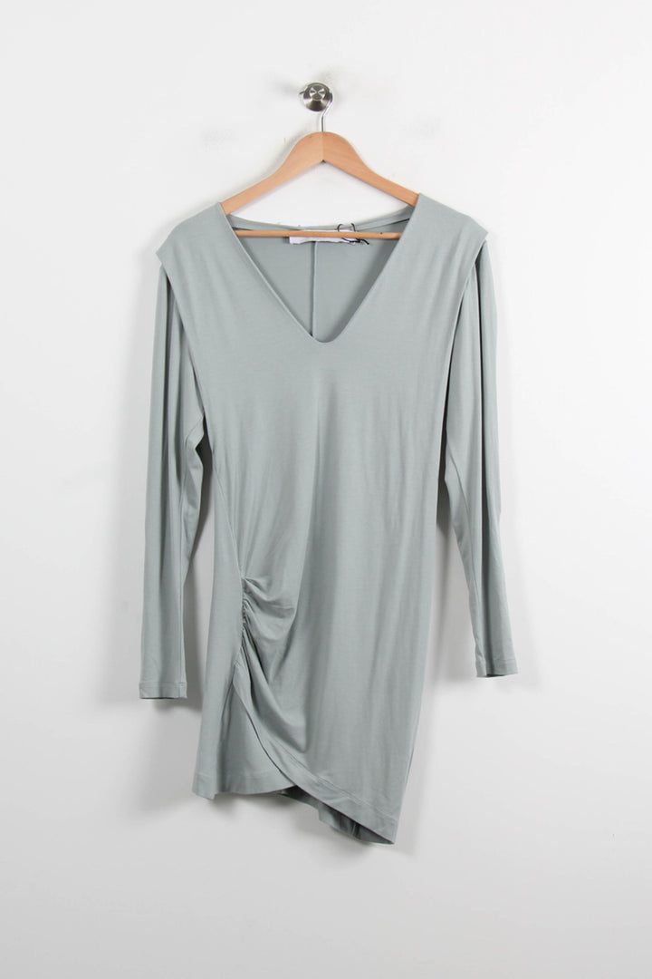 Robe Midi Bleue - Taille S/36 de la marque IRO | PARAD75131 - Vendu par Paradigme - Image 2