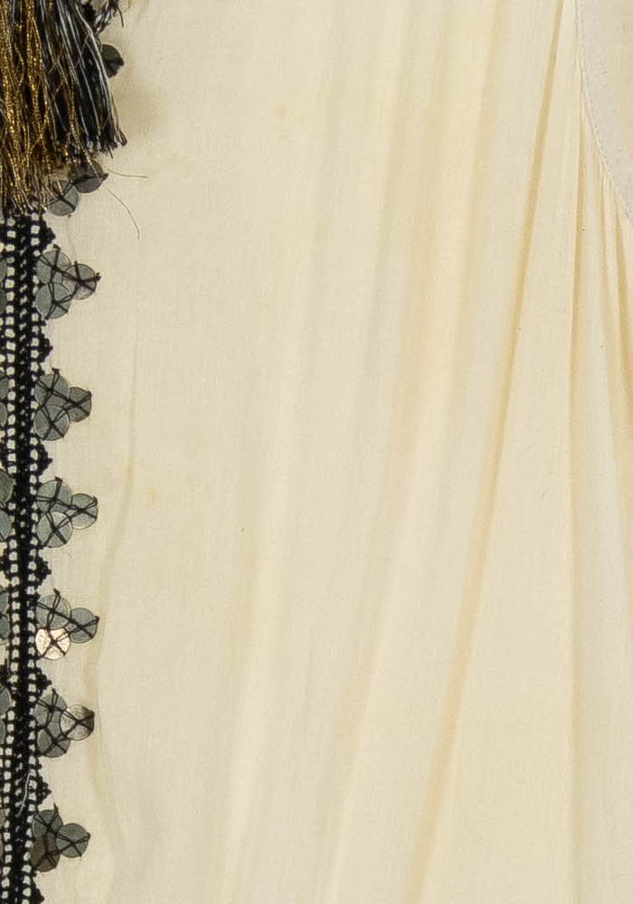 Robe Brodée Beige et Noire - Taille M/38 de la marque ba&sh | PARAD75135 - Vendu par Paradigme - Image 3