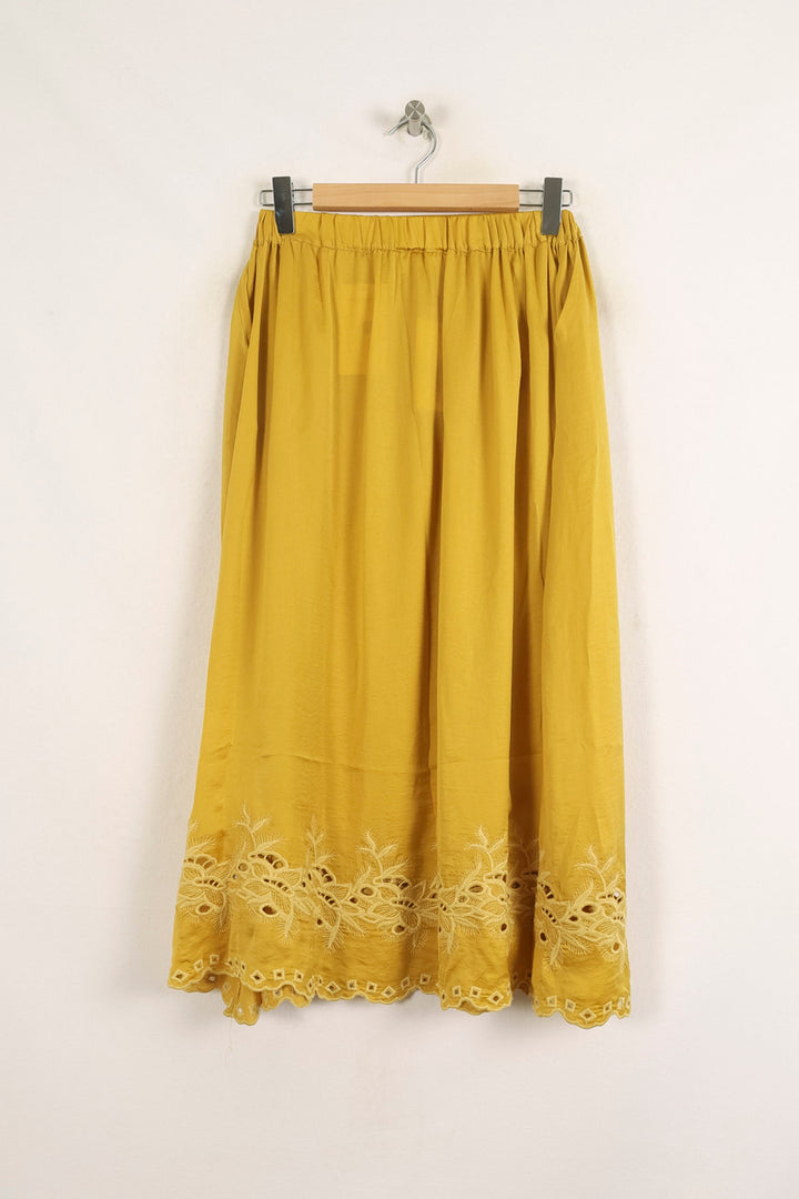 Jupe Longue Jaune - Taille S/36 de la marque Louise Misha | PARAD75138 - Vendu par Paradigme - Image 2