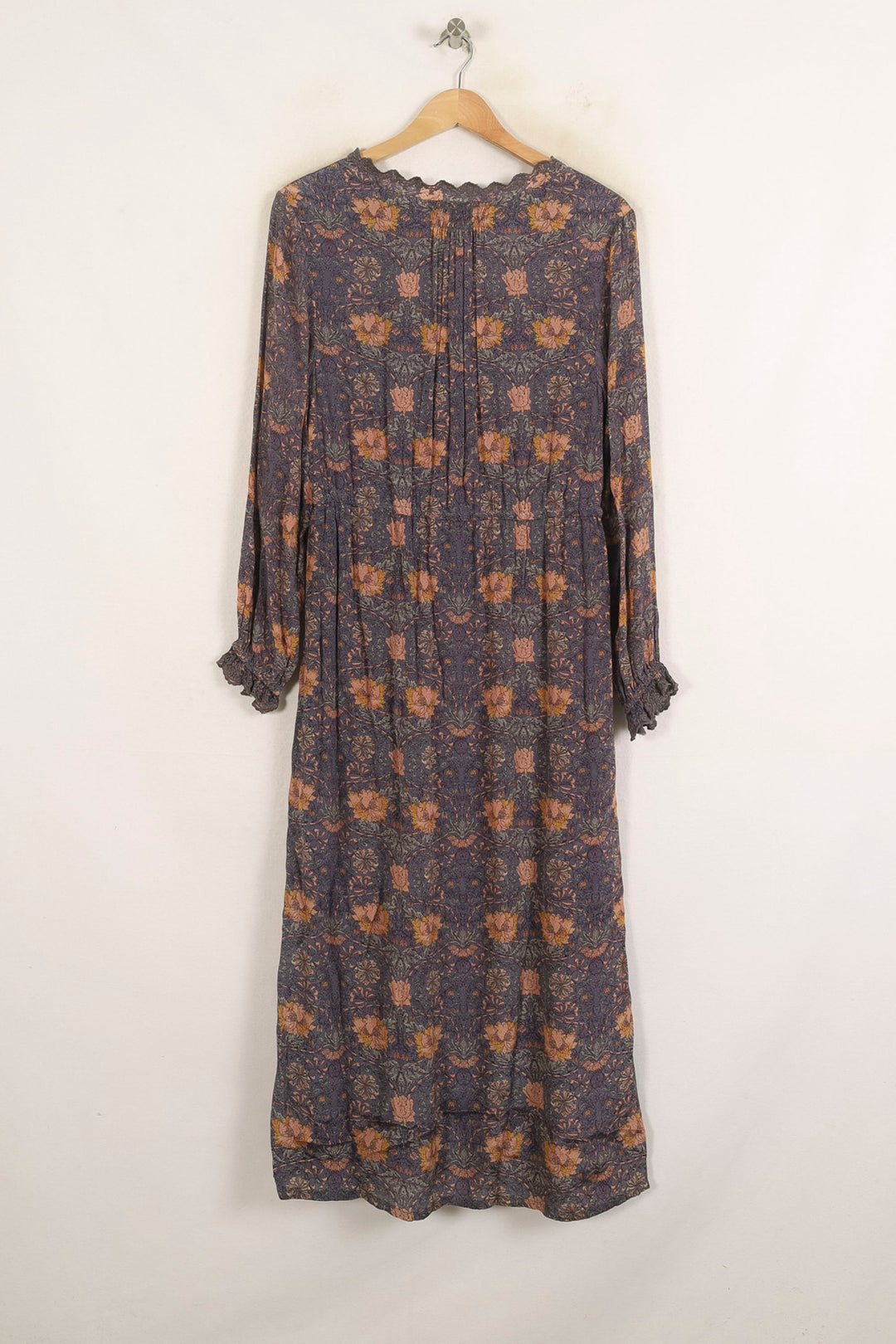 Robe Longue Violette et Jaune - Taille S/36 de la marque Louise Misha | PARAD75144 - Vendu par Paradigme - Image 4