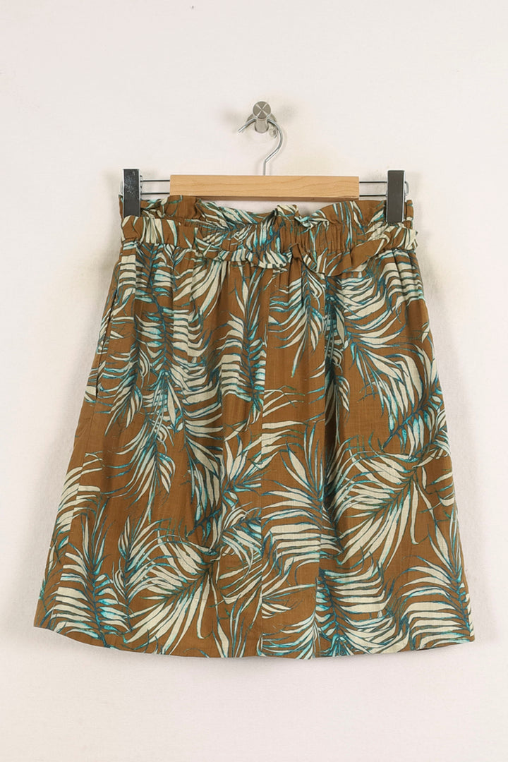 Jupe Courte Verte et Marron - Taille M/38 de la marque Soeur | PARAD75151 - Vendu par Paradigme - Image 4