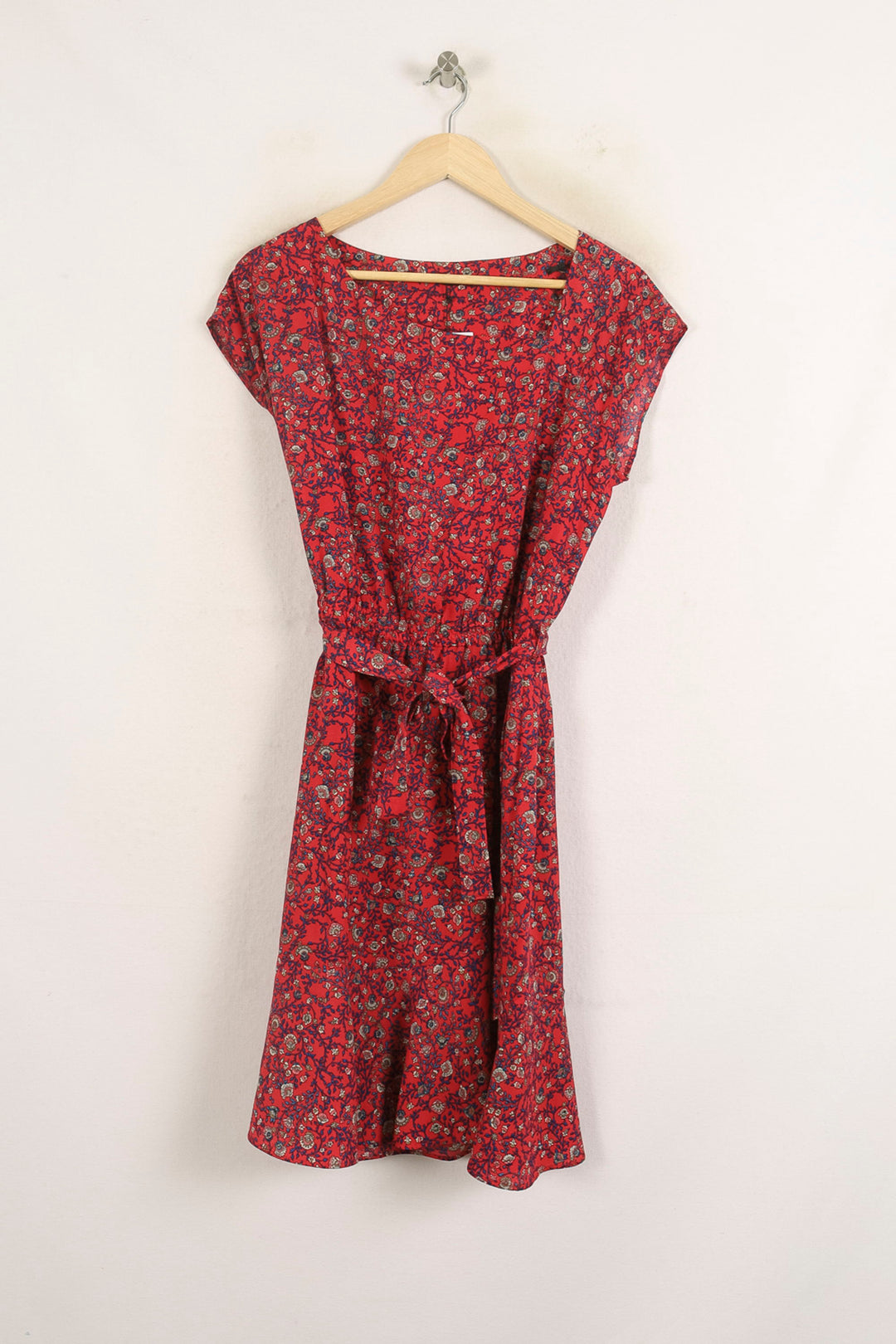 Robe Courte Rose et Rouge - Taille L/40 de la marque IKKS | PARAD75155 - Vendu par Paradigme - Image 2