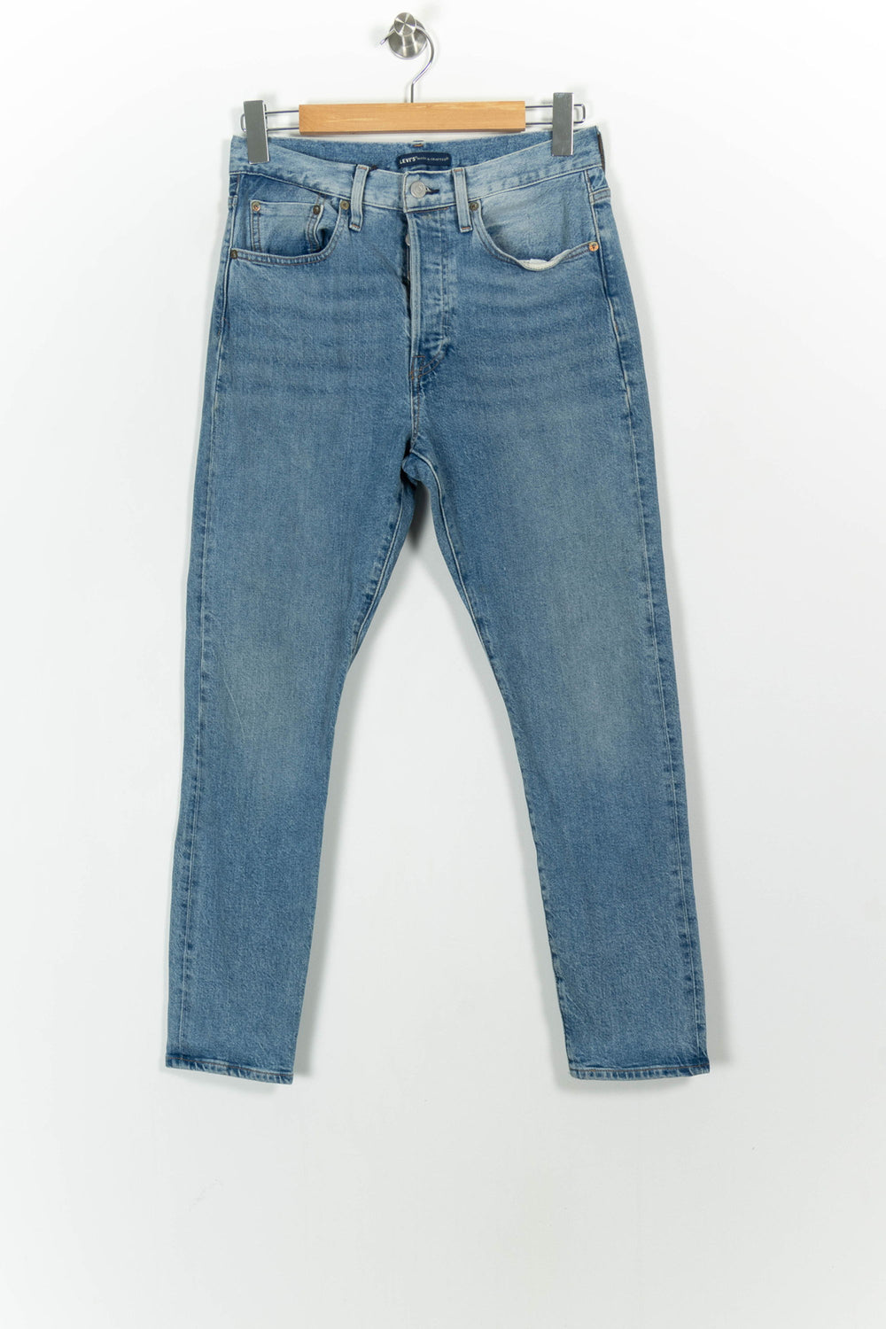 Jean Skinny Bleu - Taille M/38 de la marque Levi's | PARAD75166 - Vendu par Paradigme - Image 2