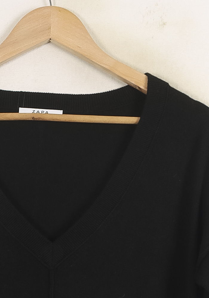 Pull Noir - Taille S/36 de la marque ZAPA | PARAD75168 - Vendu par Paradigme - Image 3