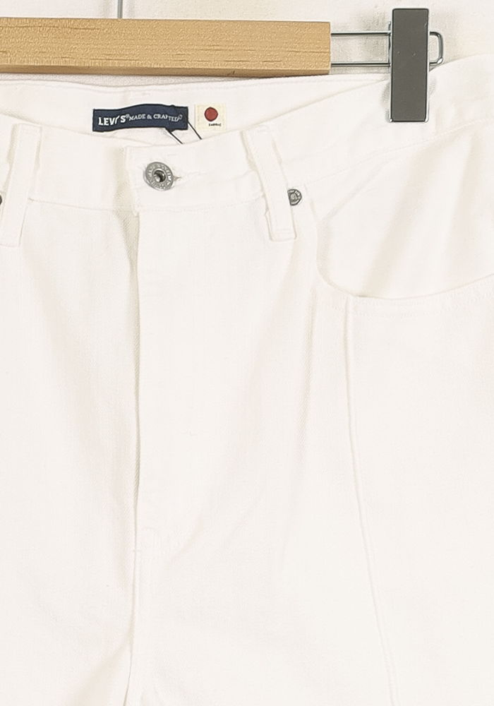 Jean Large Blanc - Taille L/40 de la marque Levi's | PARAD75169 - Vendu par Paradigme - Image 3