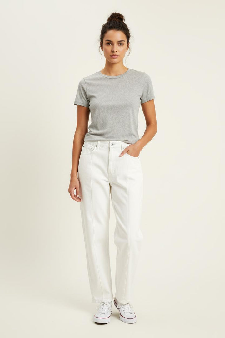 Jean Large Blanc - Taille L/40 de la marque Levi's | PARAD75169 - Vendu par Paradigme - Image 1