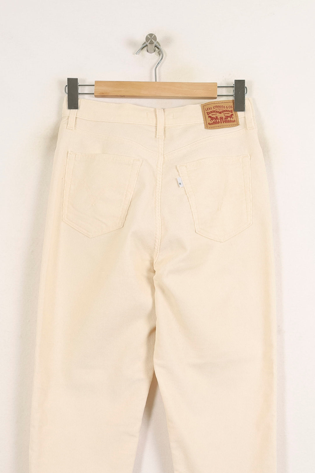 Jean Beige - Taille M/38 de la marque Levi's | PARAD75170 - Vendu par Paradigme - Image 4