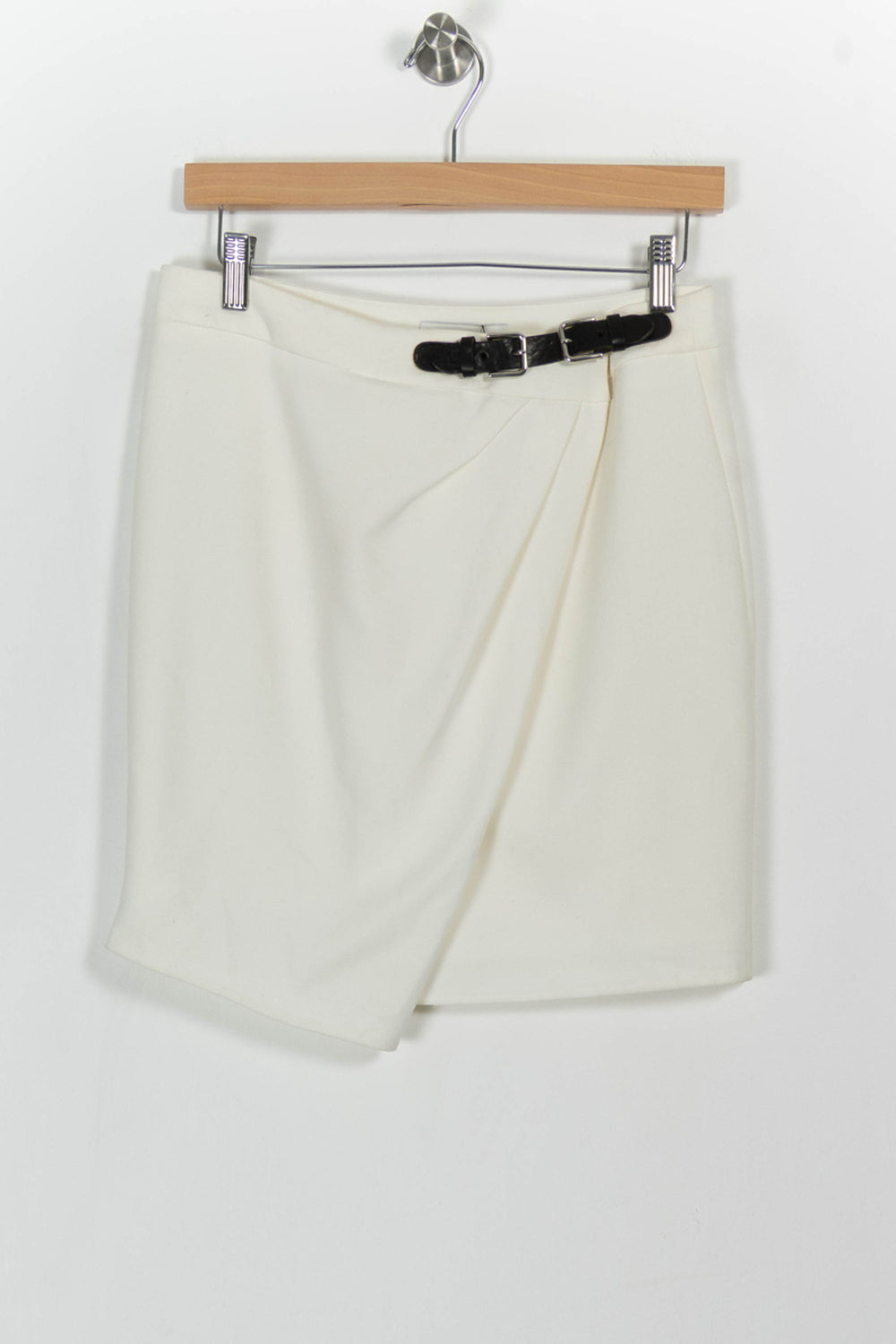 Jupe Portefeuille Beige - Taille M/38 de la marque Sandro | PARAD75171 - Vendu par Paradigme - Image 2