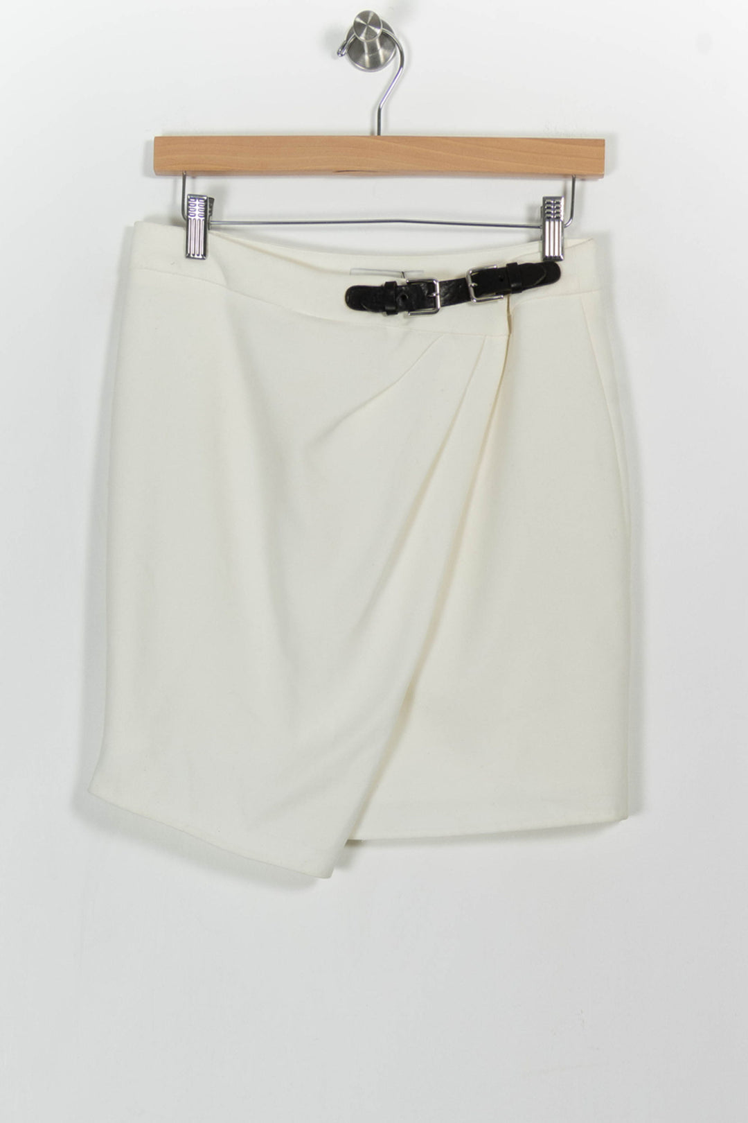 Jupe Portefeuille Beige - Taille M/38 de la marque Sandro | PARAD75171 - Vendu par Paradigme - Image 2