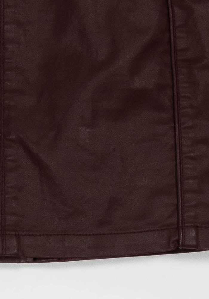 Jupe Courte Bordeaux - Taille M/38 de la marque IKKS | PARAD75172 - Vendu par Paradigme - Image 3