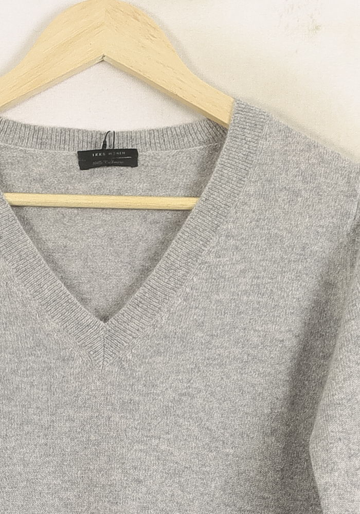 Pull Gris - Taille S/36 de la marque IKKS | PARAD75173 - Vendu par Paradigme - Image 3