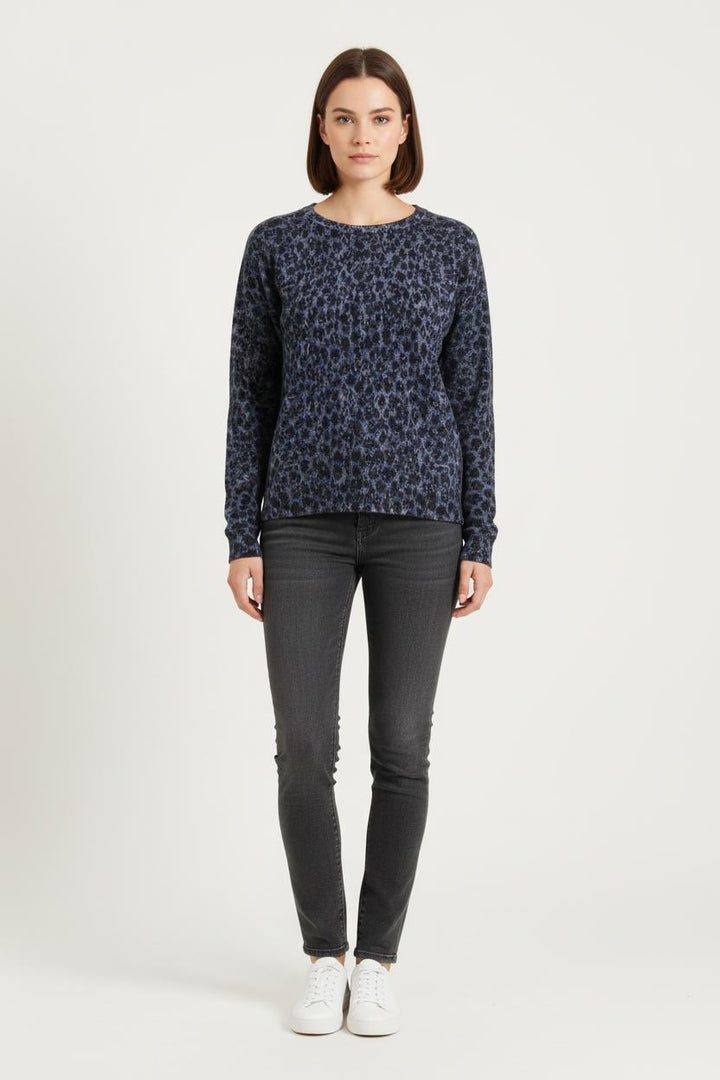 Pull Bleu et Noir - Taille M/38 de la marque IKKS | PARAD75183 - Vendu par Paradigme - Image 1