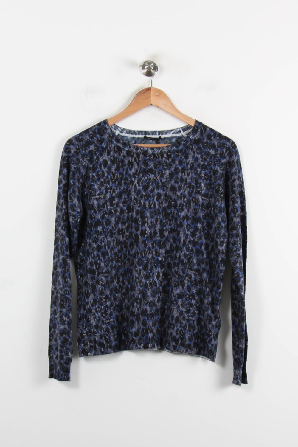 Pull Bleu et Noir - Taille M/38 de la marque IKKS | PARAD75183 - Vendu par Paradigme - Image 2