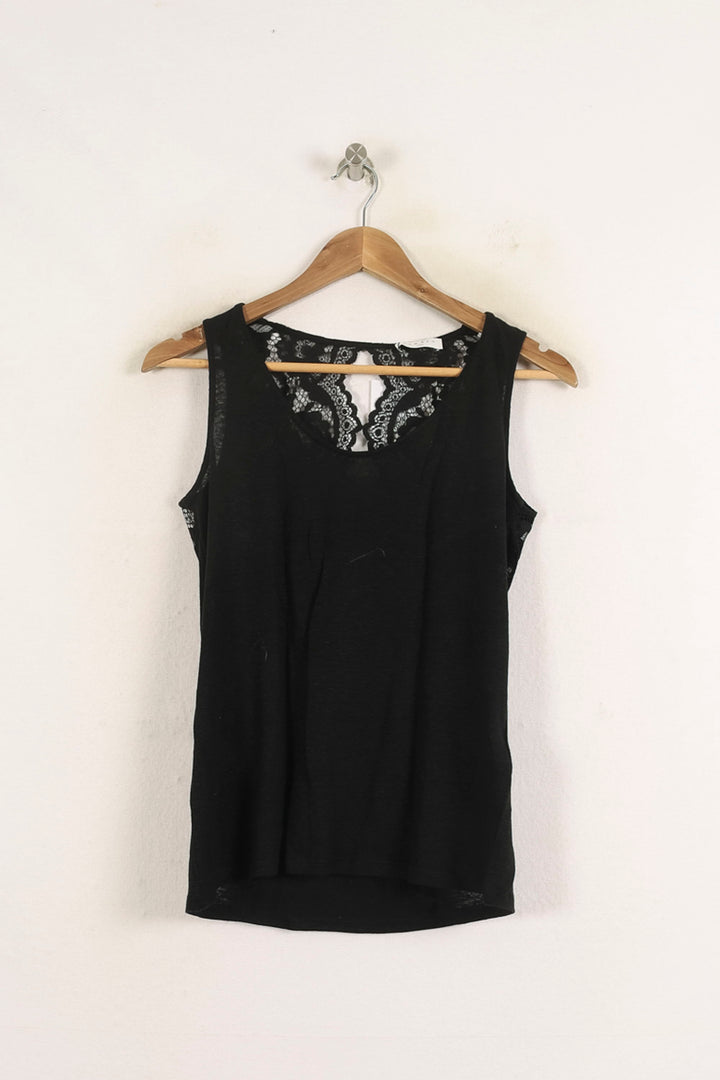 Débardeur Noir - Taille S/36 de la marque Sandro | PARAD75185 - Vendu par Paradigme - Image 2