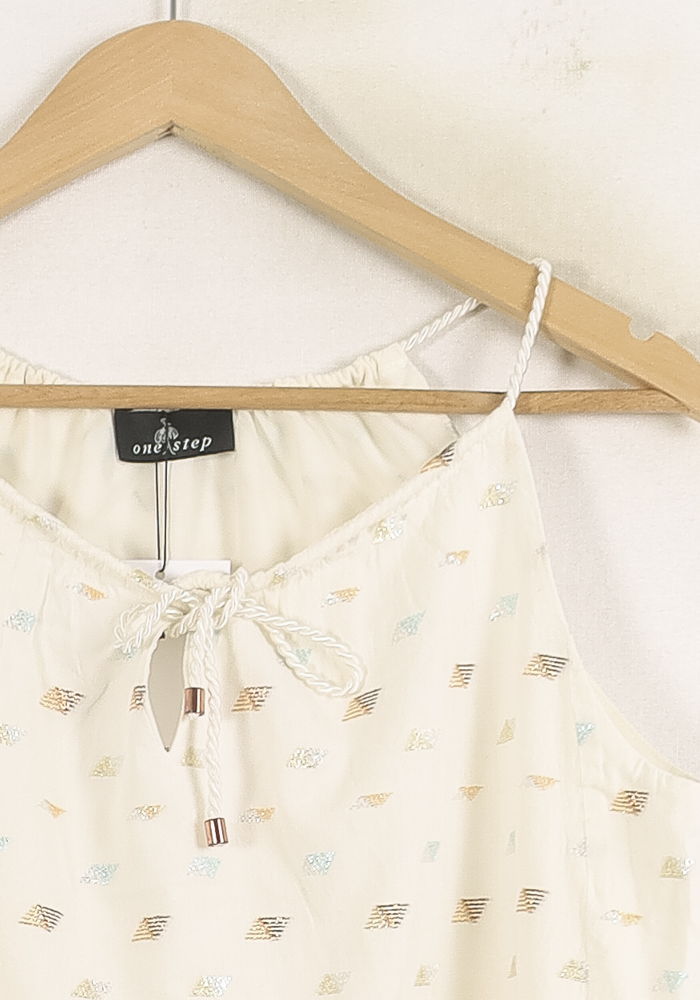 Débardeur Blanc - Taille M/38 de la marque One Step | PARAD75187 - Vendu par Paradigme - Image 3