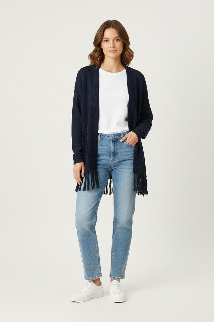 Cardigan Bleu - Taille M/38 de la marque IKKS | PARAD75190 - Vendu par Paradigme - Image 1