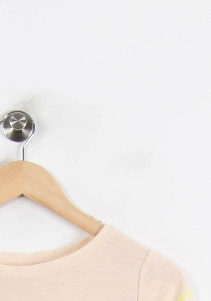 Tee-shirt Beige et Jaune - Taille XS/34 de la marque Bellerose | PARAD75196 - Vendu par Paradigme - Image 3