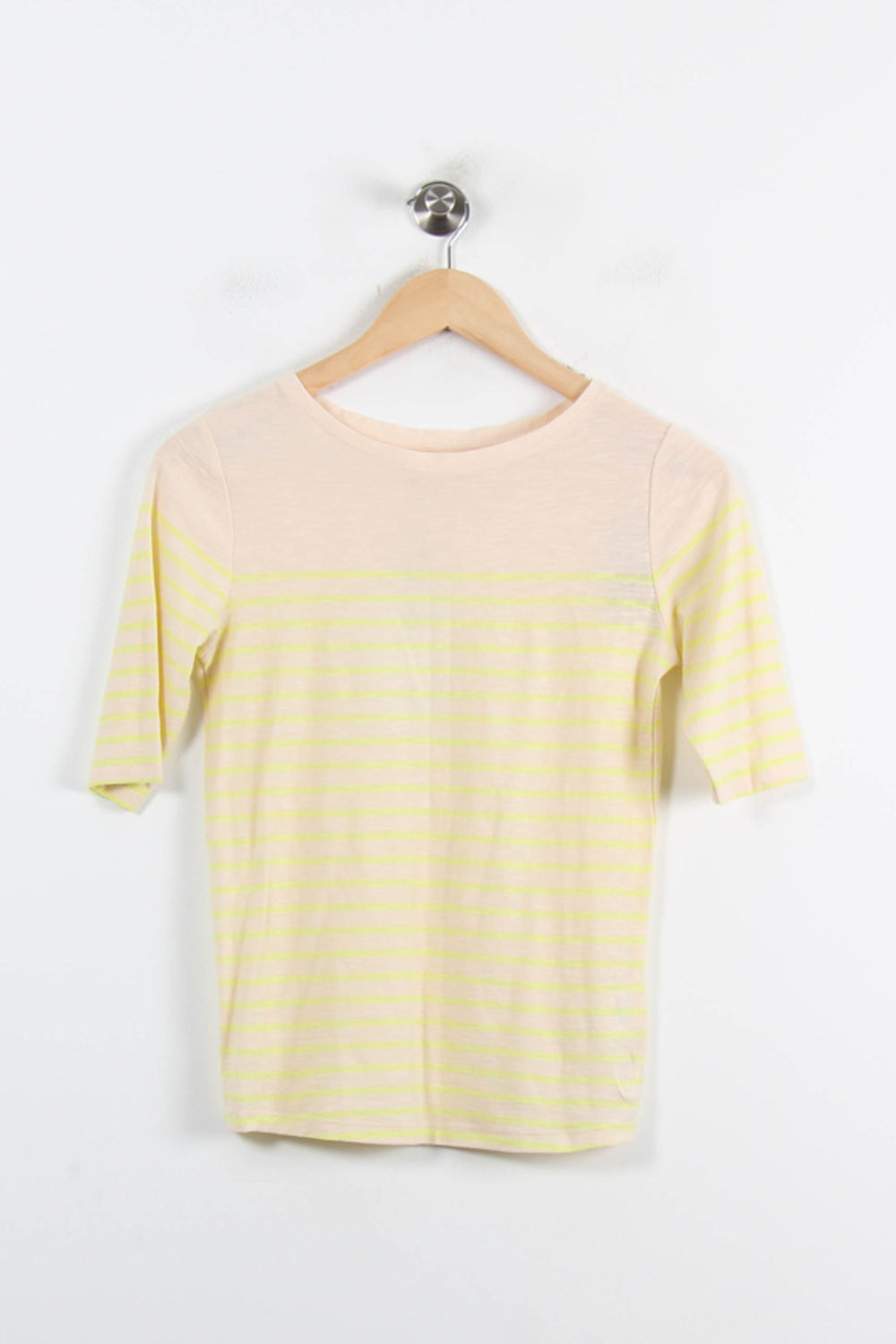 Tee-shirt Beige et Jaune - Taille XS/34 de la marque Bellerose | PARAD75196 - Vendu par Paradigme - Image 2